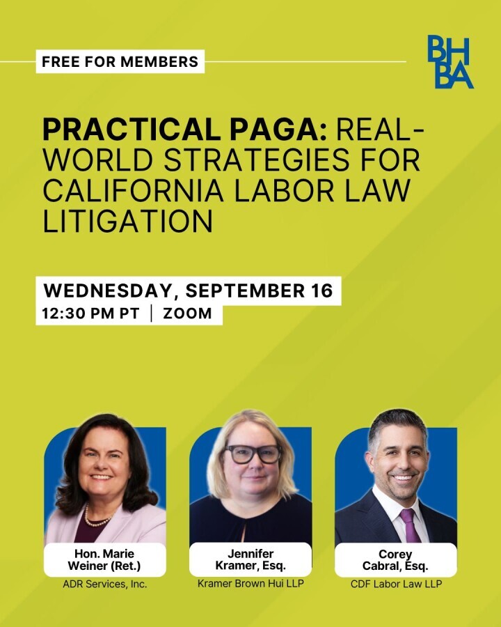 CDF Partner Corey Cabral to Speak on Practical PAGA Litigation Strategies