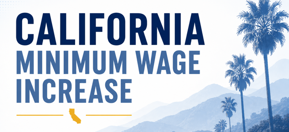 New 2027 California State Wide Minimum Wage = Three Percent Increase