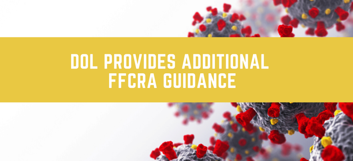 DOL Again Publishes Additional Guidance on FFCRA