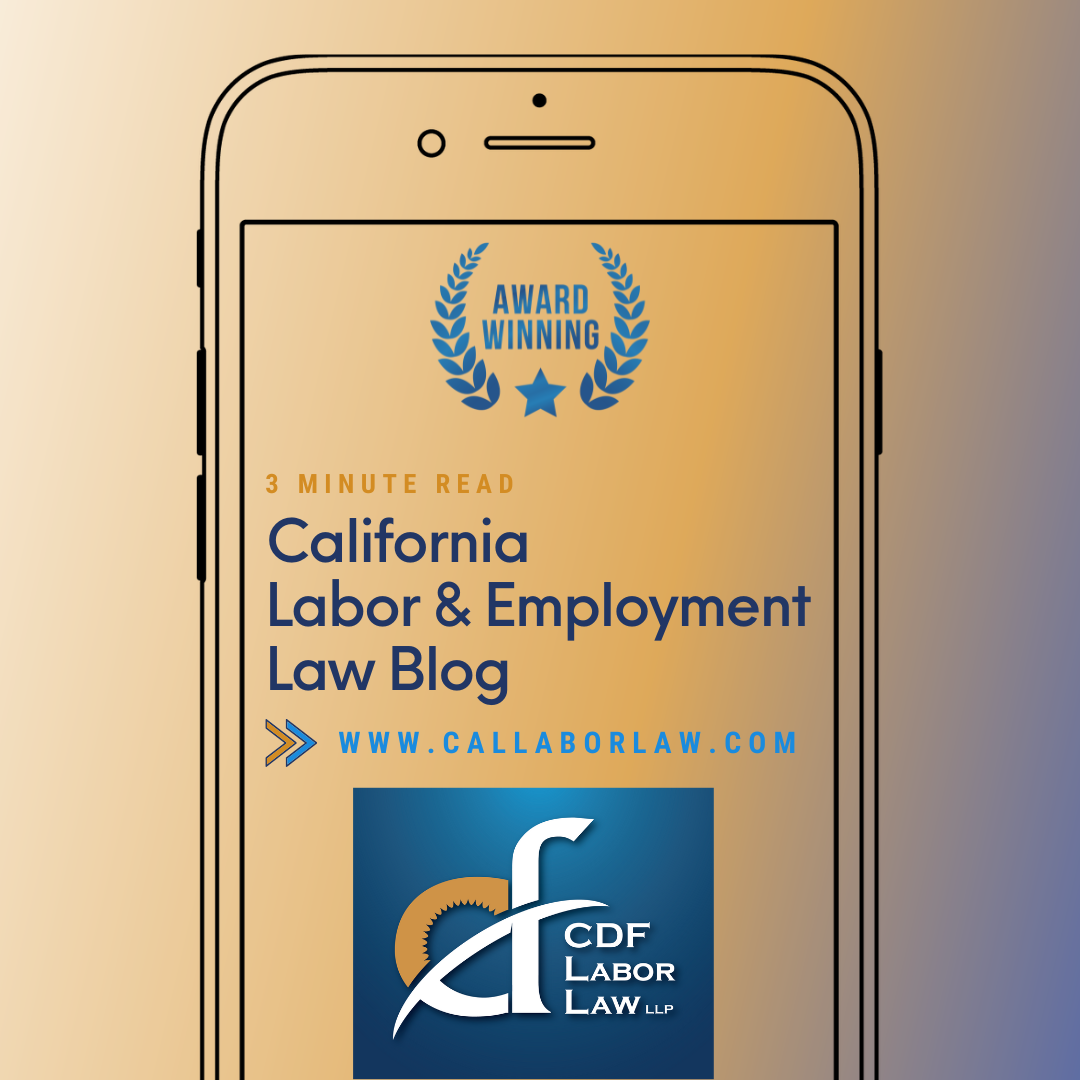 CDF‚Äôs California Labor and Employment Law Blog Listed 5th on Feedspot ...